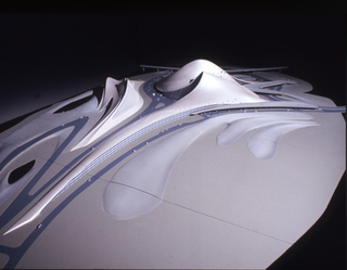 Illustration for article titled Zaha Hadid's Dubai Opera House Design Makes Me See Cylon Raiders